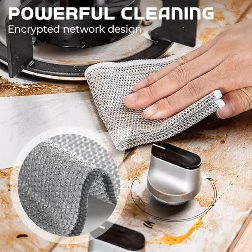 Metal Wire Dishwashing Cleaning Cloth