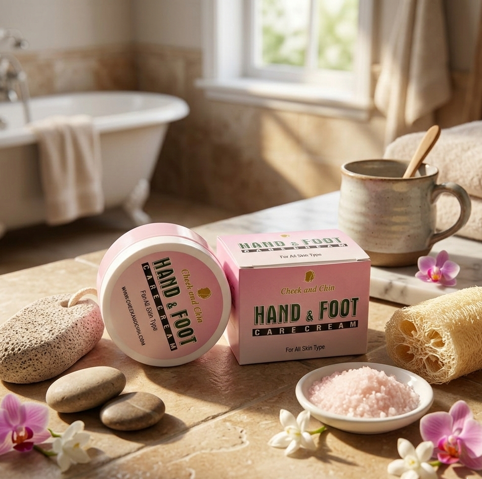 Cheek & Chin Hand & Foot Care Cream 200g | Deep Moisturizing & Nourishing Skin Care Cream
