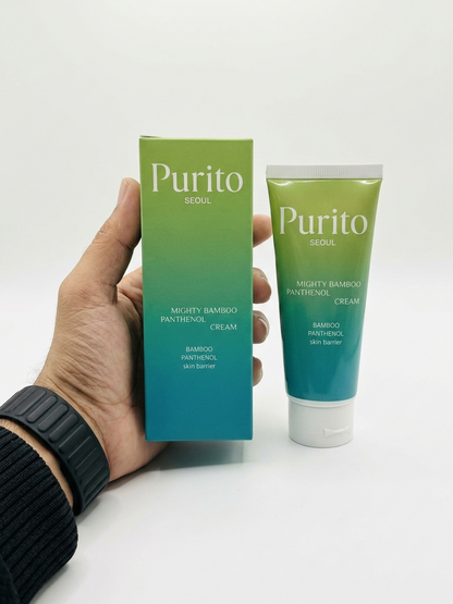 Purito GreenShield Bamboo Infused Barrier Recovery Cream 120g | Deep Hydration & Skin Defense Moisturizer