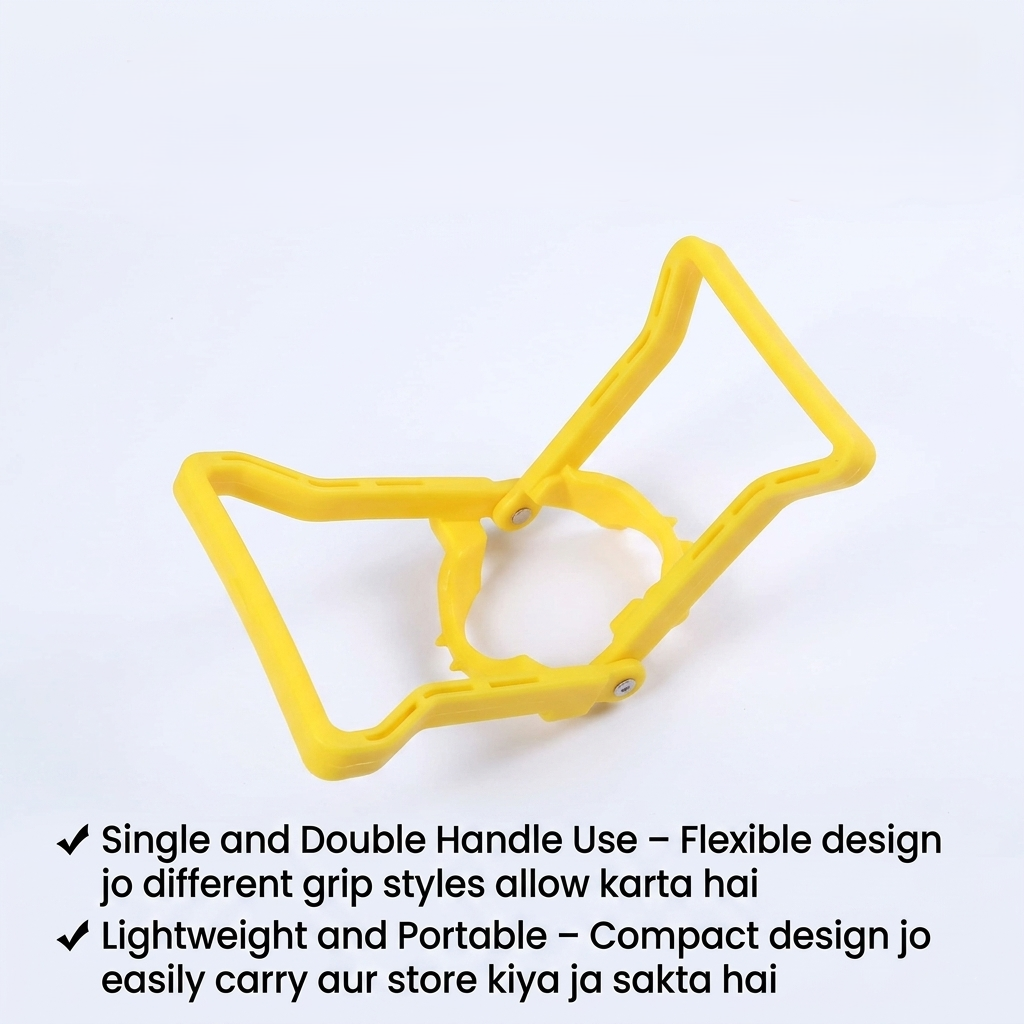 19L Water Bottle Handle Lifter | Heavy Duty Ergonomic Grip Carrier (Random Color)