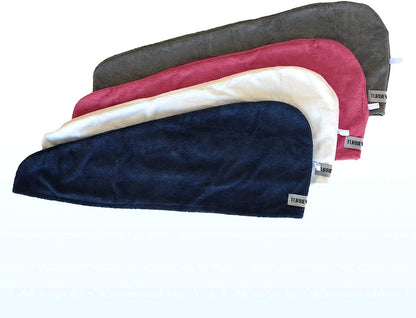 Girls Cap Towel - Twist Hair Wrap for Women