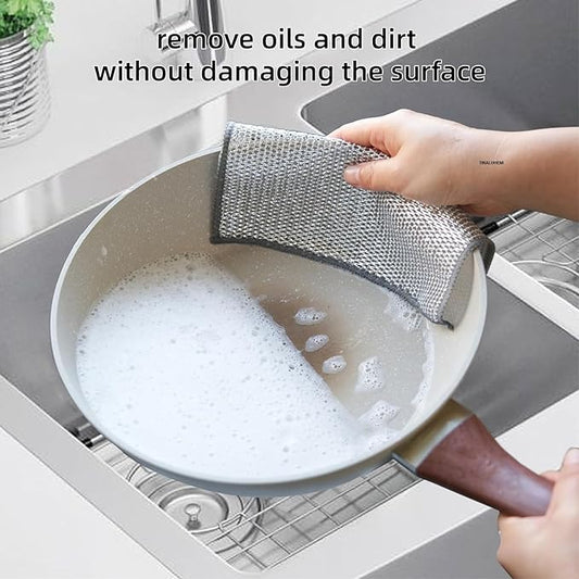 Metal Wire Dishwashing Cleaning Cloth