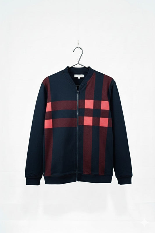 Men's Classic Winter Jacket – Zipper Style