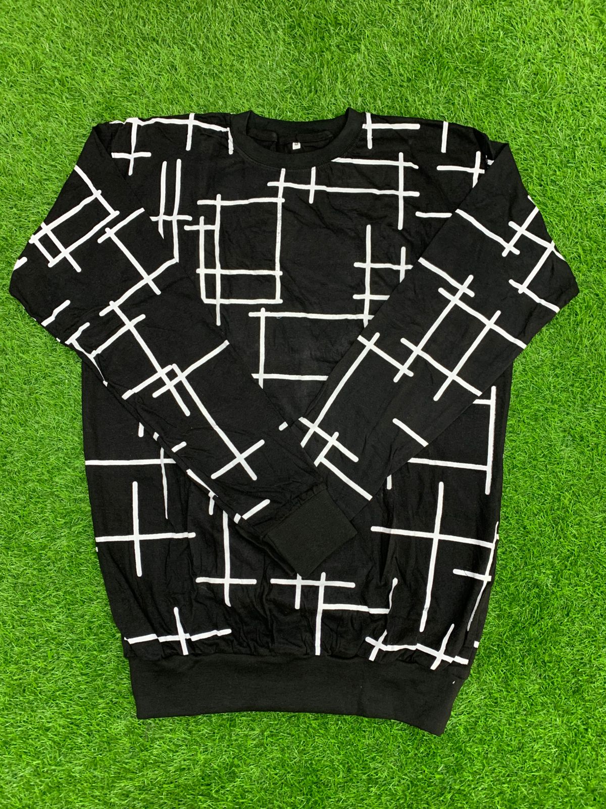 Stylish Men's Full Sleeve Printed Sweat-Shirt – Trendy Casual Look
