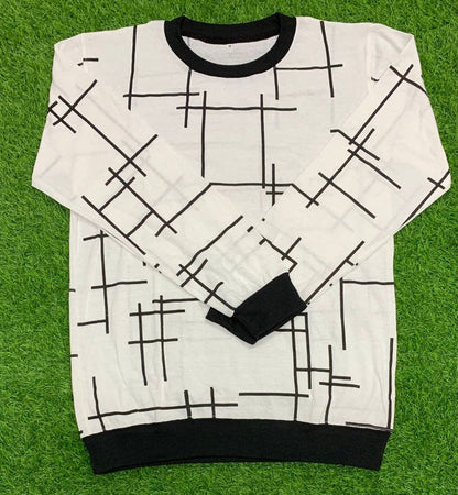 Stylish Men's Full Sleeve Printed Sweat-Shirt– Trendy Casual Look