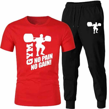 Red and Black Trendy Touser and T shirt for Men & Boys | Soft & Comfortable Casual Wear | Lightweight Breathable Fabric