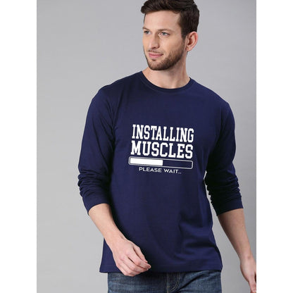 Men's New Design Branded Full Sleeve T-Shirt – Cotton Jersey