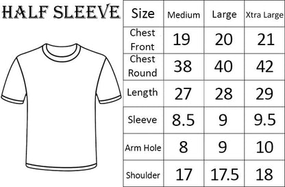 Pack of 3 Premium Plain T-Shirts (Yellow + Dark Blue + Sky Blue) for Men & Boys – Polyester