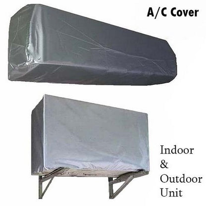 AC Cover for 1 Ton – Waterproof & Dustproof Parachute Material (Set of 2)