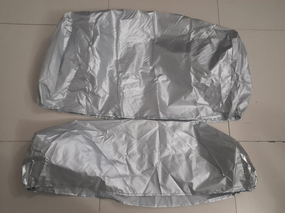 AC Cover for 1 Ton – Waterproof & Dustproof Parachute Material (Set of 2)