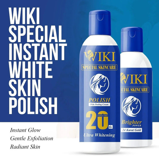 2 In 1 Skin Polish 237ml | Exfoliating & Brightening Face and Body Scrub