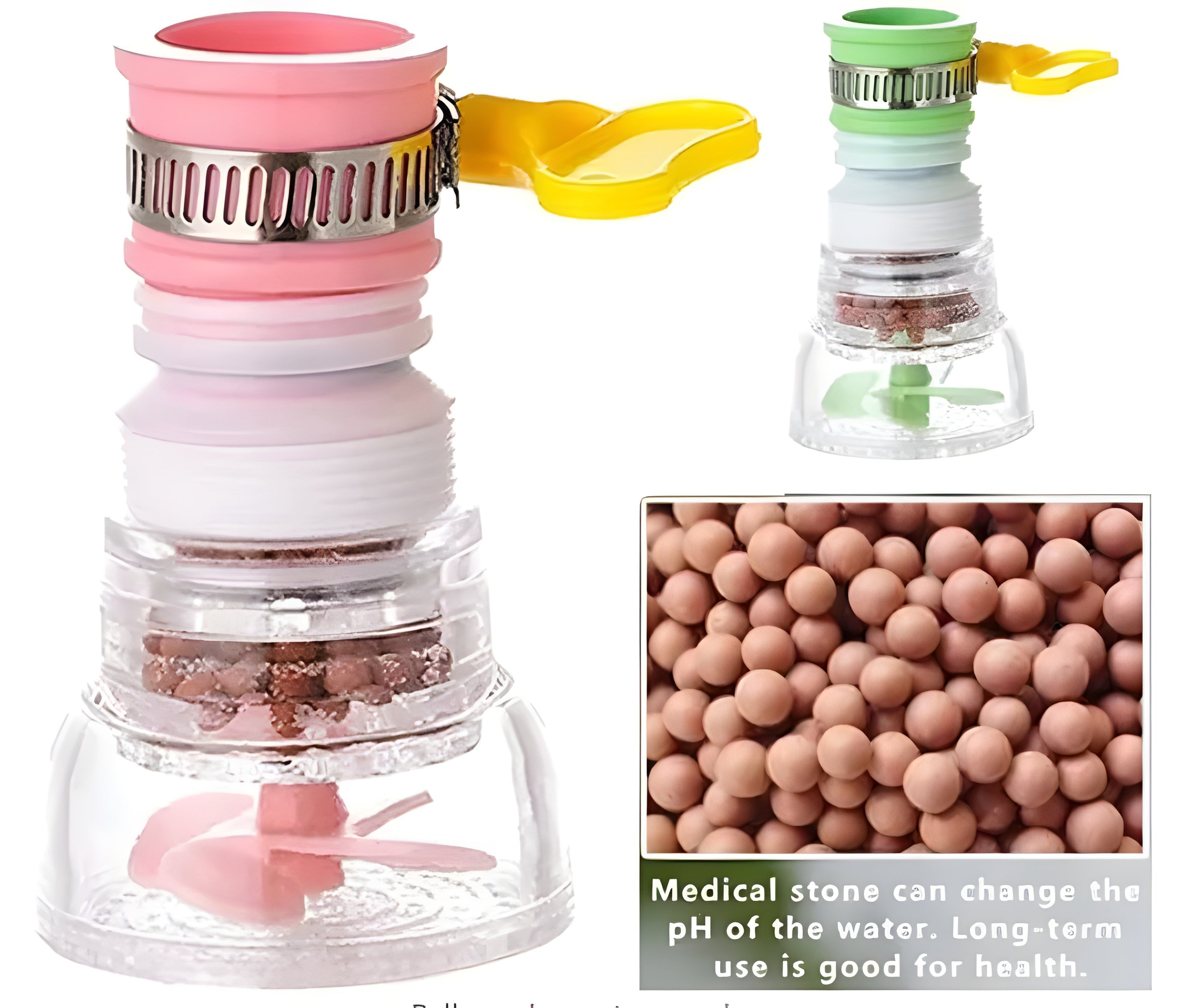 360° Rotating Faucet Sprayer | 3-Mode Tap Extender for Kitchen & Bathroom Sink