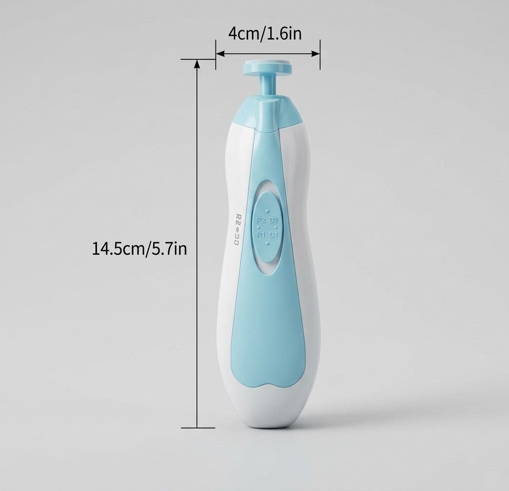 6 in 1 Rechargeable Electric Nail Trimmer for Baby and Adults
