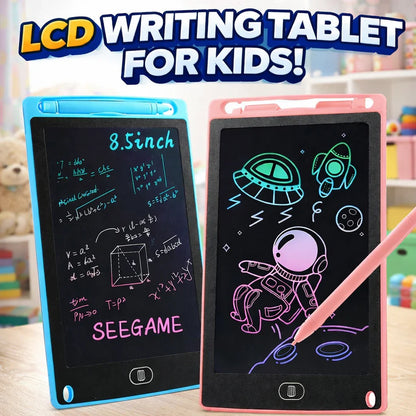 8.5 Inch LCD Writing Tablet for Kids | Digital Erasable Drawing Pad with Pen (Random Color)