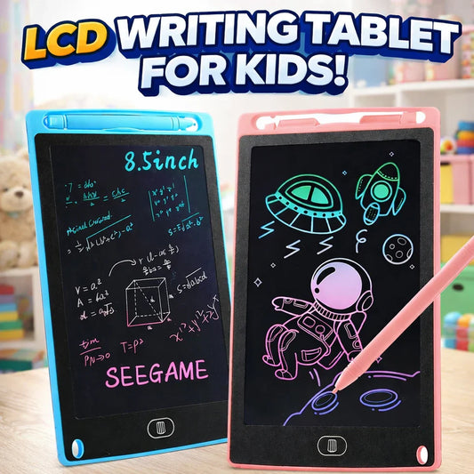 8.5 Inch LCD Writing Tablet for Kids | Digital Erasable Drawing Pad with Pen (Random Color)