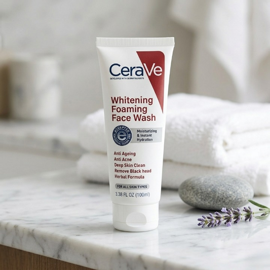 Foaming Face Wash 100ml | Brightening Cleanser with Ceramides for Normal to Oily Skin