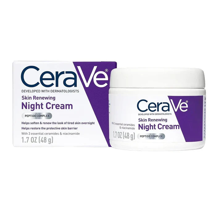 4-in-1 Skincare Kit | Night Cream, Cleanser, Serum & SPF Sunblock Set