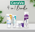4-in-1 Skincare Kit | Night Cream, Cleanser, Serum & SPF Sunblock Set