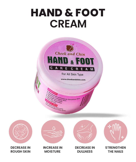 Cheek & Chin Hand & Foot Care Cream 200g | Deep Moisturizing & Nourishing Skin Care Cream