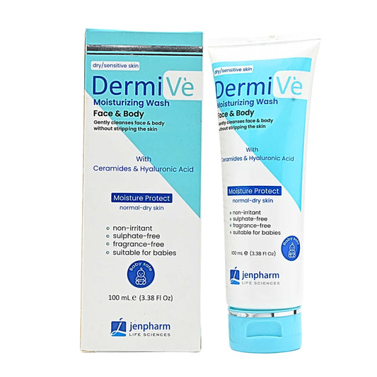 Moisturizing Wash Face & Body 100ML | Gentle Hydrating Daily Cleanser