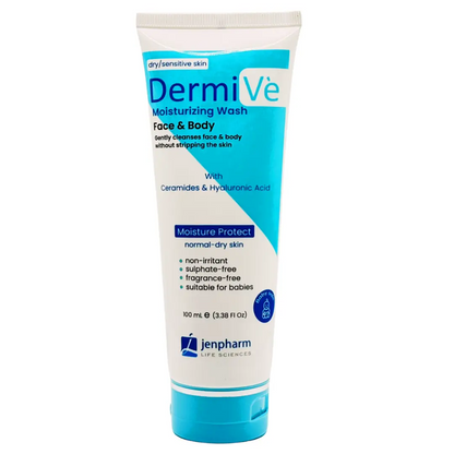 Moisturizing Wash Face & Body 100ML | Gentle Hydrating Daily Cleanser