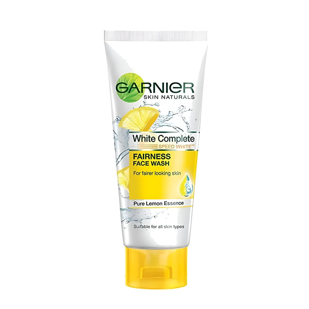 Garnier Pure Lemon Essence Face Wash 100g | Brightening & Oil Control Daily Cleanser