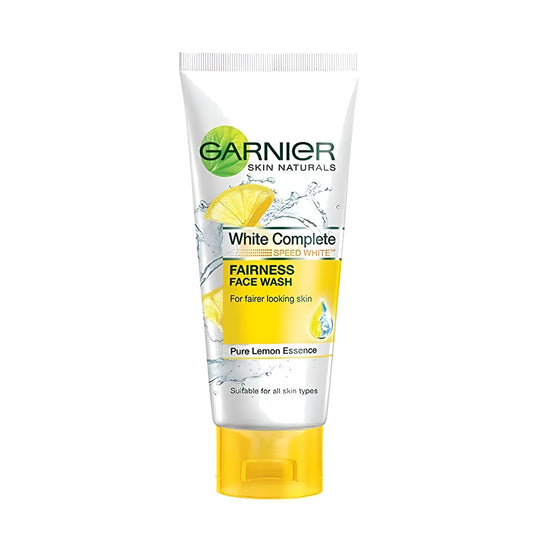 Garnier Pure Lemon Essence Face Wash 100g | Brightening & Oil Control Daily Cleanser
