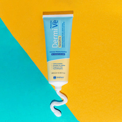 Sensitive Moisturizer 100ml | Gentle Hydrating Cream for Sensitive & Dry Skin