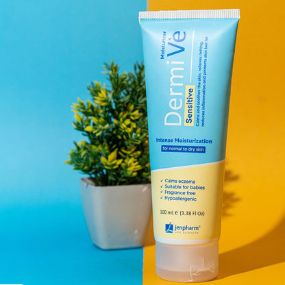 Sensitive Moisturizer 100ml | Gentle Hydrating Cream for Sensitive & Dry Skin