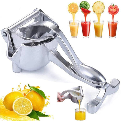 Manual Lemon Orange Juicer | Stainless Steel Handheld Clip Fruit Squeezer