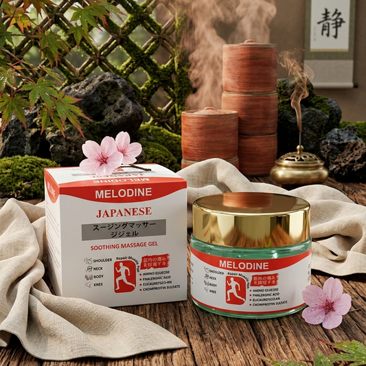 Melodine Soothing Massage Gel 50g | Lightweight Massage Gel for Neck, Shoulders & Body Care