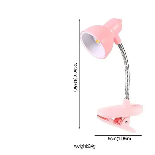 Mini Book Light with Clip | Retro LED Reading Lamp with 360° Flexible Gooseneck (Portable Night Study Light)