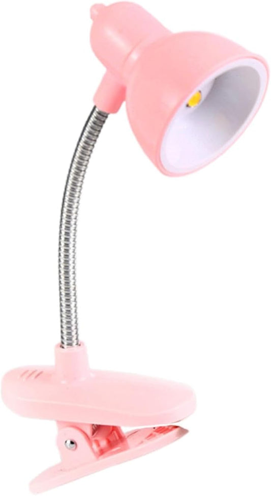 Mini Book Light with Clip | Retro LED Reading Lamp with 360° Flexible Gooseneck (Portable Night Study Light)