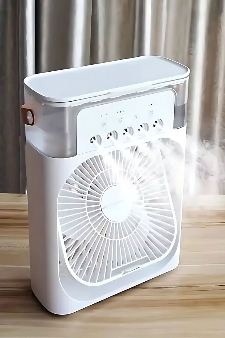 Mini Portable Air Cooler Fan | Evaporative Cooling Personal Air Conditioner with 3-Speed Settings