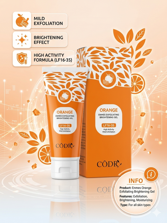 Orange Enzyme Exfoliating Gel 100g | Brightening & Nourishing Skincare Gel for Radiant Skin