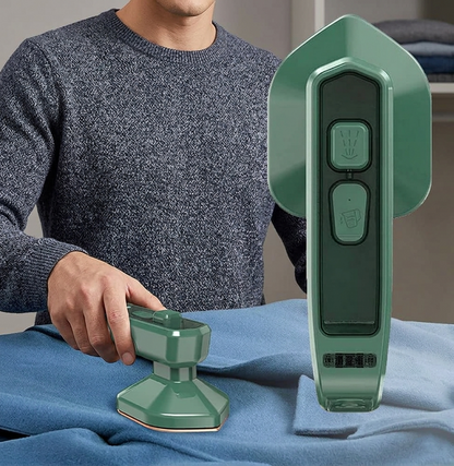 Portable Micro Steam Iron | Handheld Mini Garment Steamer for Travel & Home Use