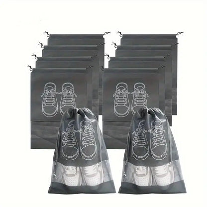 Shoe Bag for Travel & Storage | Dustproof Reusable Organizer Pouch