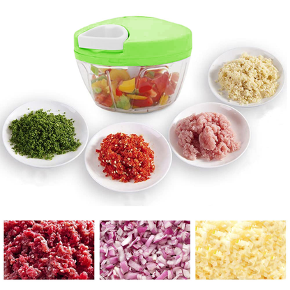 Pull-Cord Vegetable & Fruit Chopper