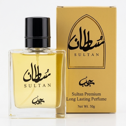 Sultan Premium Long Lasting Perfume 50g | Elegant Fragrance for Daily & Special Occasions