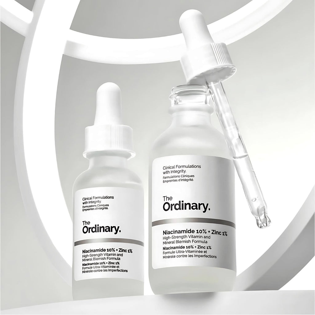 The Ordinary Niacinamide 10% + Zinc 1% Serum 30ml | Brightening & Blemish Care Formula