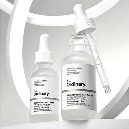 The Ordinary Niacinamide 10% + Zinc 1% Serum 30ml | Brightening & Blemish Care Formula