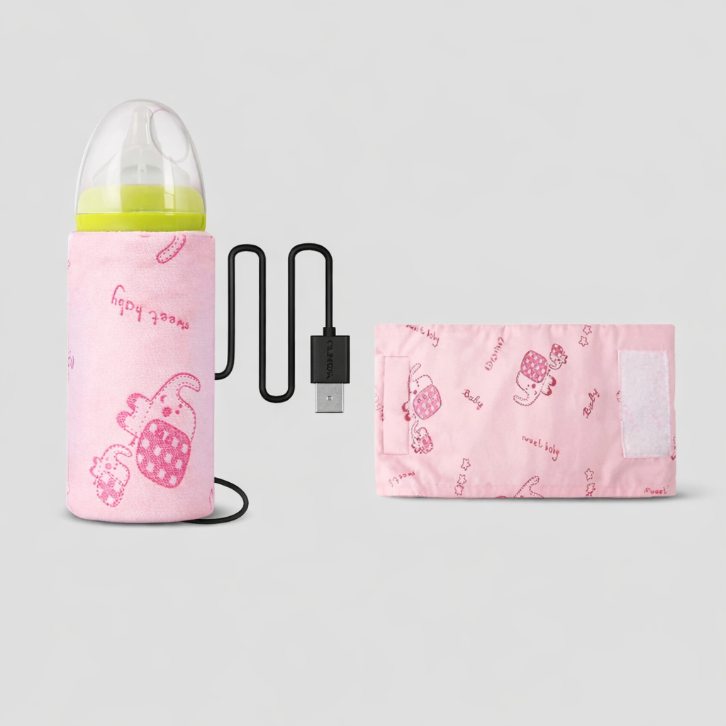 USB Portable Travel Milk Warmer Bag | Smart Constant Temperature Baby Bottle Heating Cover