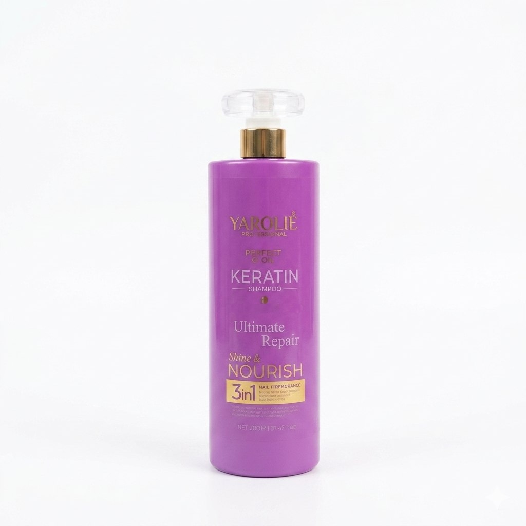 Yardlie Professional Perfect Care Keratin Shampoo 750ml | Anti-Dandruff & Frizz Control Shampoo