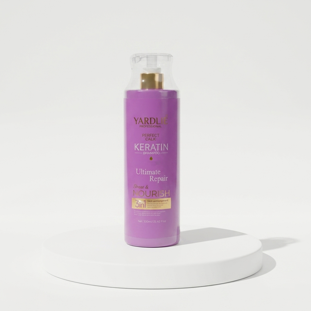 Yardlie Professional Perfect Care Keratin Shampoo 750ml | Anti-Dandruff & Frizz Control Shampoo