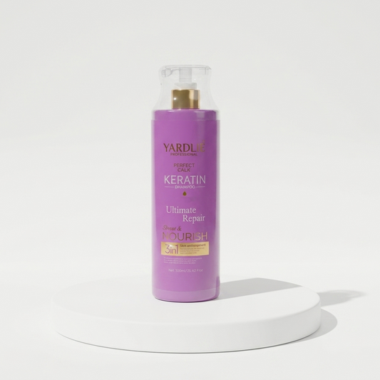 Yardlie Professional Perfect Care Keratin Shampoo 750ml | Anti-Dandruff & Frizz Control Shampoo